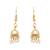Girls gold plated jhumkas