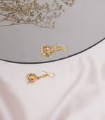 Girls gold plated jhumkas