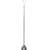 Girls silver-plated kundan stone studded maang tikka
