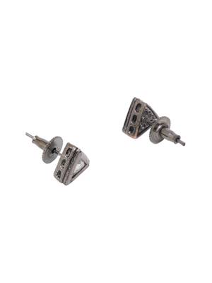 Girls gold plated studs earrings 2