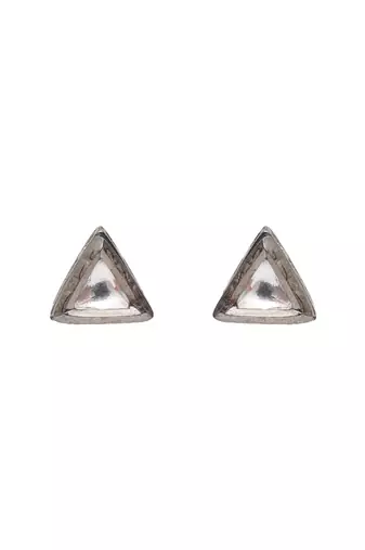 Girls gold plated studs earrings