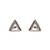 Girls gold plated studs earrings