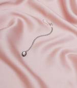 Silver-plated kundan-studded maangtikka