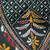 Green handloom silk embroidered katha stitch work saree with blouse piece