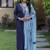 Rama Kurta Set with Tie-Dye Dupatta     Elegant Festive & Party Wear