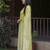 Vibrant Liril Green Kurta Set with Tie-Dye Dupatta     Elegant Festive & Party Wear