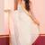 Cream and red handloom mul cotton bengal saree with zari and tassels, without blouse