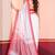Laal paar handloom mul cotton bengal saree with tassels, with blouse
