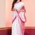 Laal paar handloom mul cotton bengal saree with tassels, with blouse
