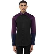 Black plain cotton shirt