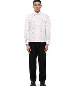 White plain cotton shirt