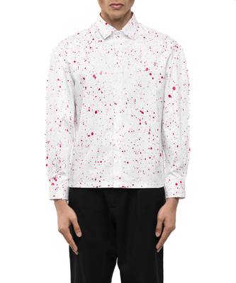 White plain cotton shirt 3