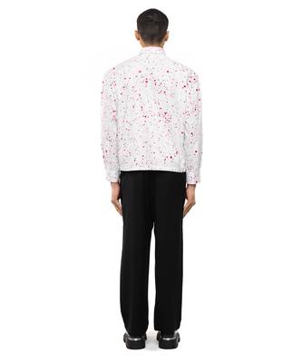 White plain cotton shirt 4