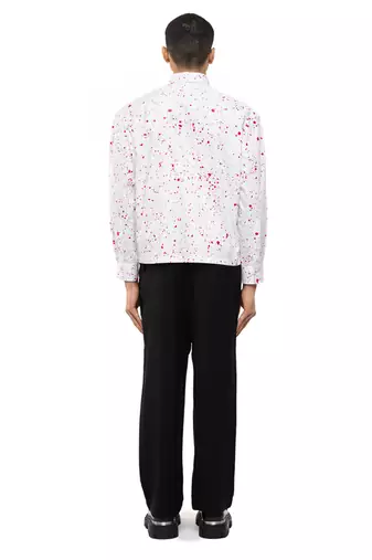 White plain cotton shirt