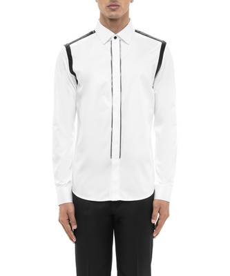 White plain cotton shirt 4