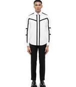 White plain cotton shirt