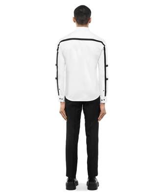 White plain cotton shirt 3