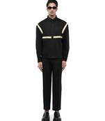 Black plain cotton shirt