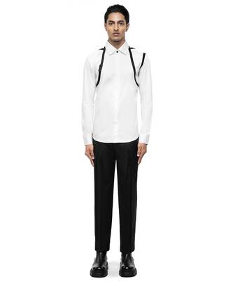 White plain cotton shirt 1