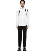 White plain cotton shirt