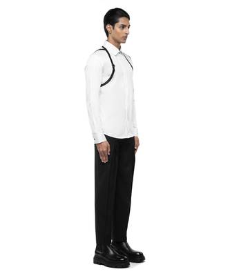 White plain cotton shirt 2