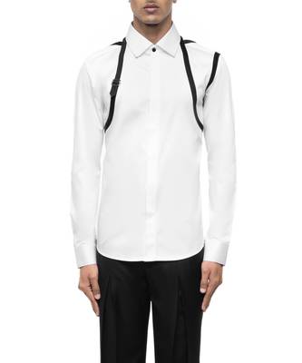 White plain cotton shirt 4
