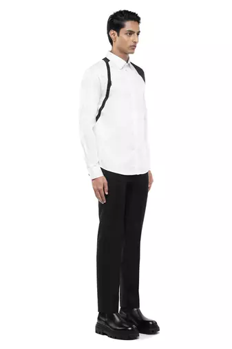 White plain cotton shirt
