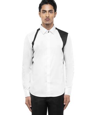 White plain cotton shirt 1