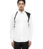 White plain cotton shirt