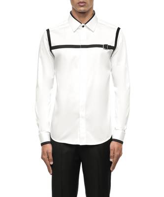 White plain cotton shirt 5
