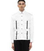 White plain cotton shirt