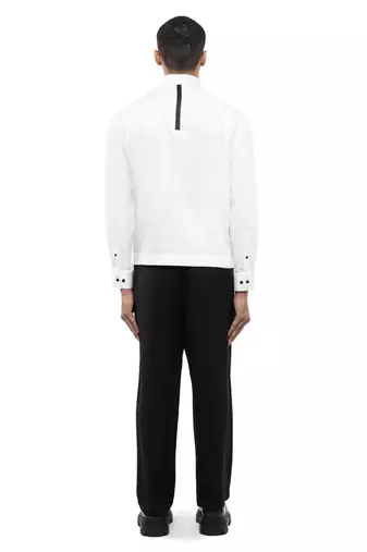 White plain cotton shirt