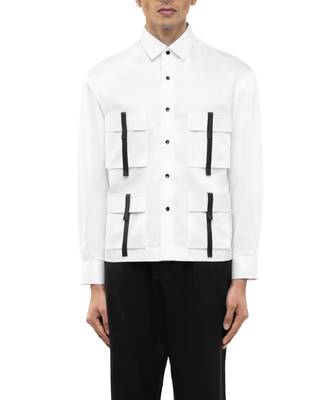 White plain cotton shirt 5