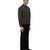 Grey plain cotton stretch shirt