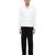White plain cotton stretch shirt