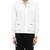 White plain cotton stretch shirt