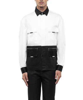 White plain cotton shirt 4