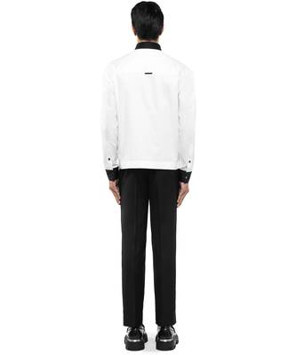 White plain cotton shirt 5