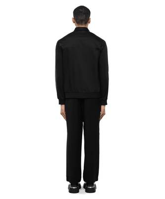 Black plain cotton shirt 2