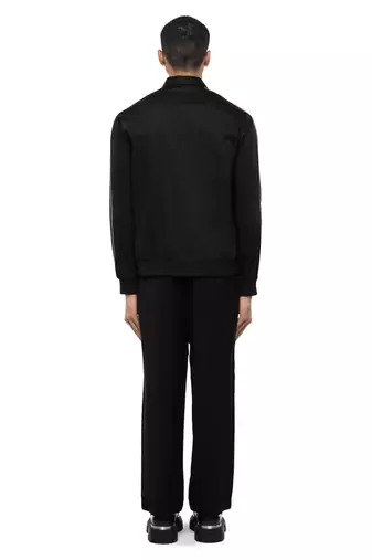 Black plain cotton shirt