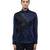 Blue plain cotton shirt