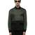Green plain cotton shirt
