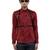 Maroon plain cotton shirt