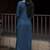 Elegant Petrol Blue Kurta Set with Printed Dupatta     Festive & Ethnic Wear Collection