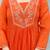 Women's Gorgeous Embroidery Chinon Fabric Flared Kurta Pant and Dupatta Set