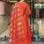 Women's Gorgeous Embroidery Work Chanderi Fabric Flared Kurta Pant and Dupatta Set