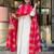 Women's Gorgeous Embroidery Work Chanderi Fabric Flared Kurta Pant and Dupatta Set