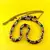 Kandora Kankti Kamarband With Adjustable Polki Stone Size-40"Inch