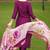 Viscose Rayon Wine Color Embroidery Kurta Set