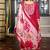 Viscose Rayon Rani Pink Color Embroidery Kurta Set